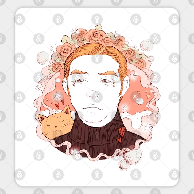 Flowery Hux Sticker by RekaFodor